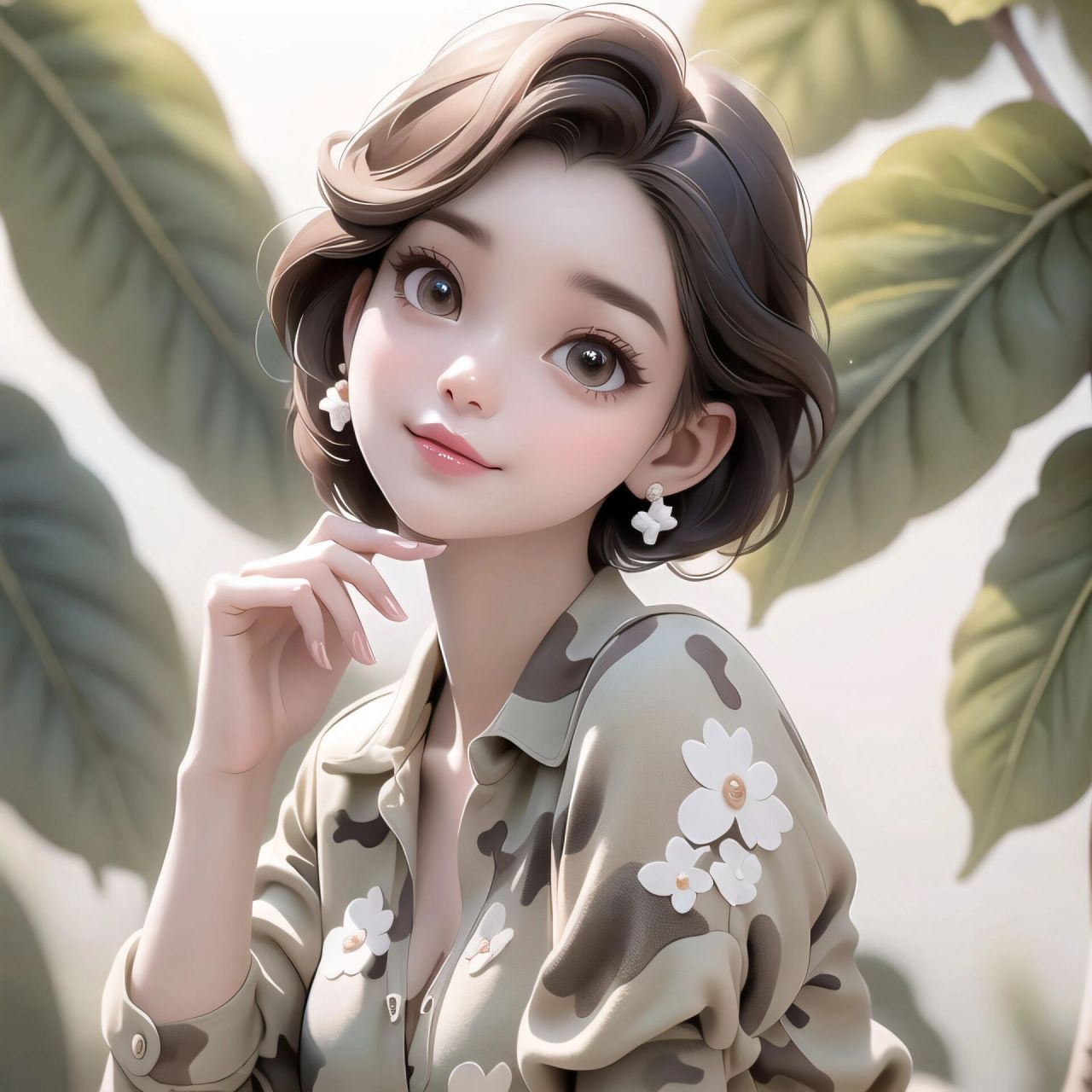 飒飒的特种兵95好看的女生头像95 979797原创图片9315