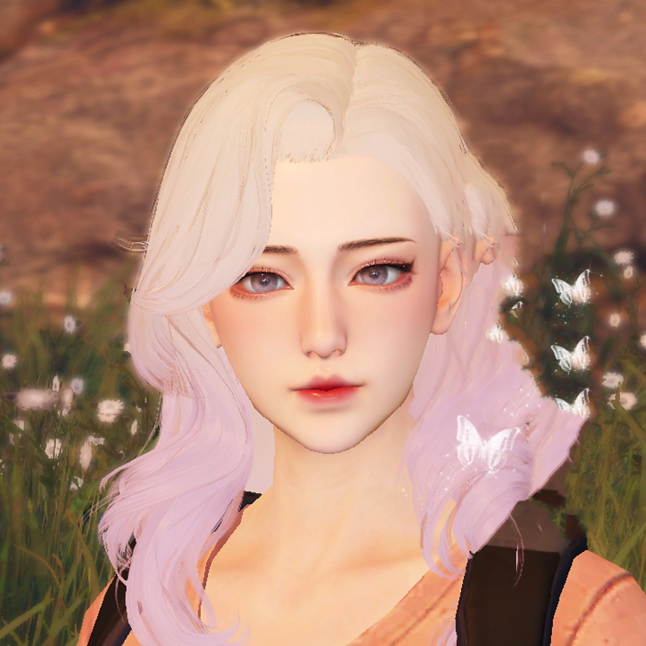 明日之后捏脸 新生版 女角色免费分享 95【桃酪】新生版捏脸分享