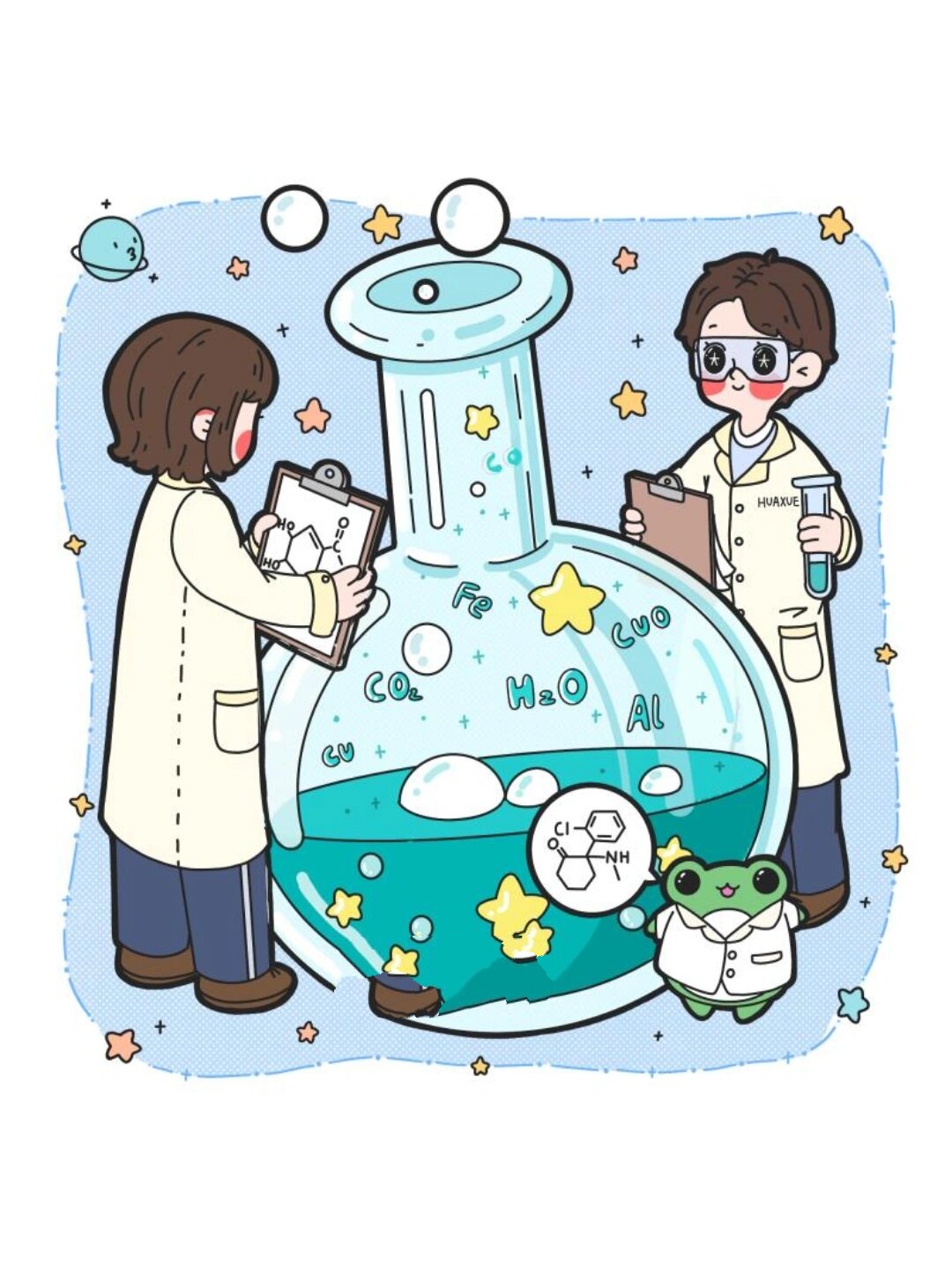 学科简笔画‖超适合初学者临摹(线稿)