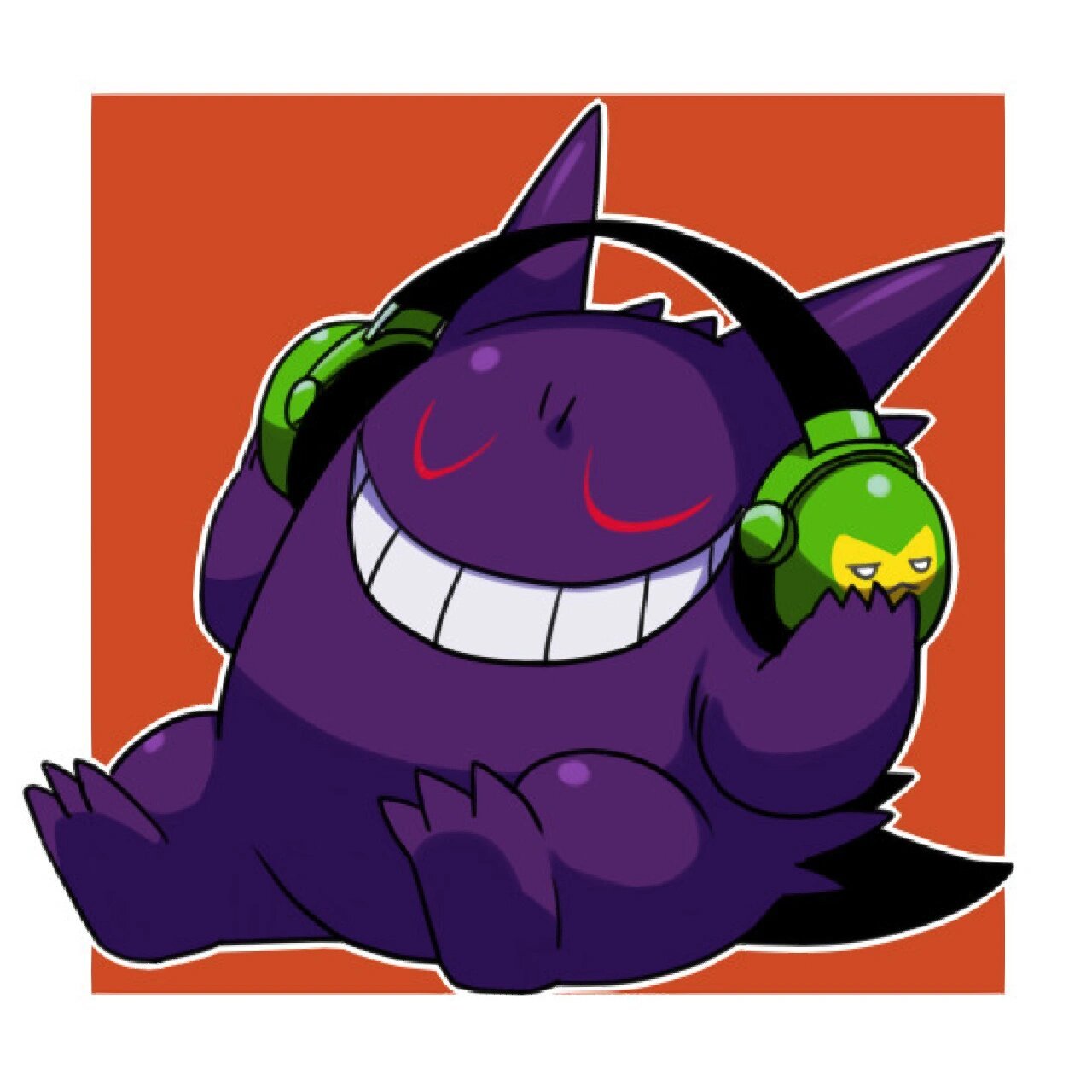 头像分享# #宝可梦# 分享搜罗来的耿鬼头像,啊～果然耿鬼就是可爱蜒 