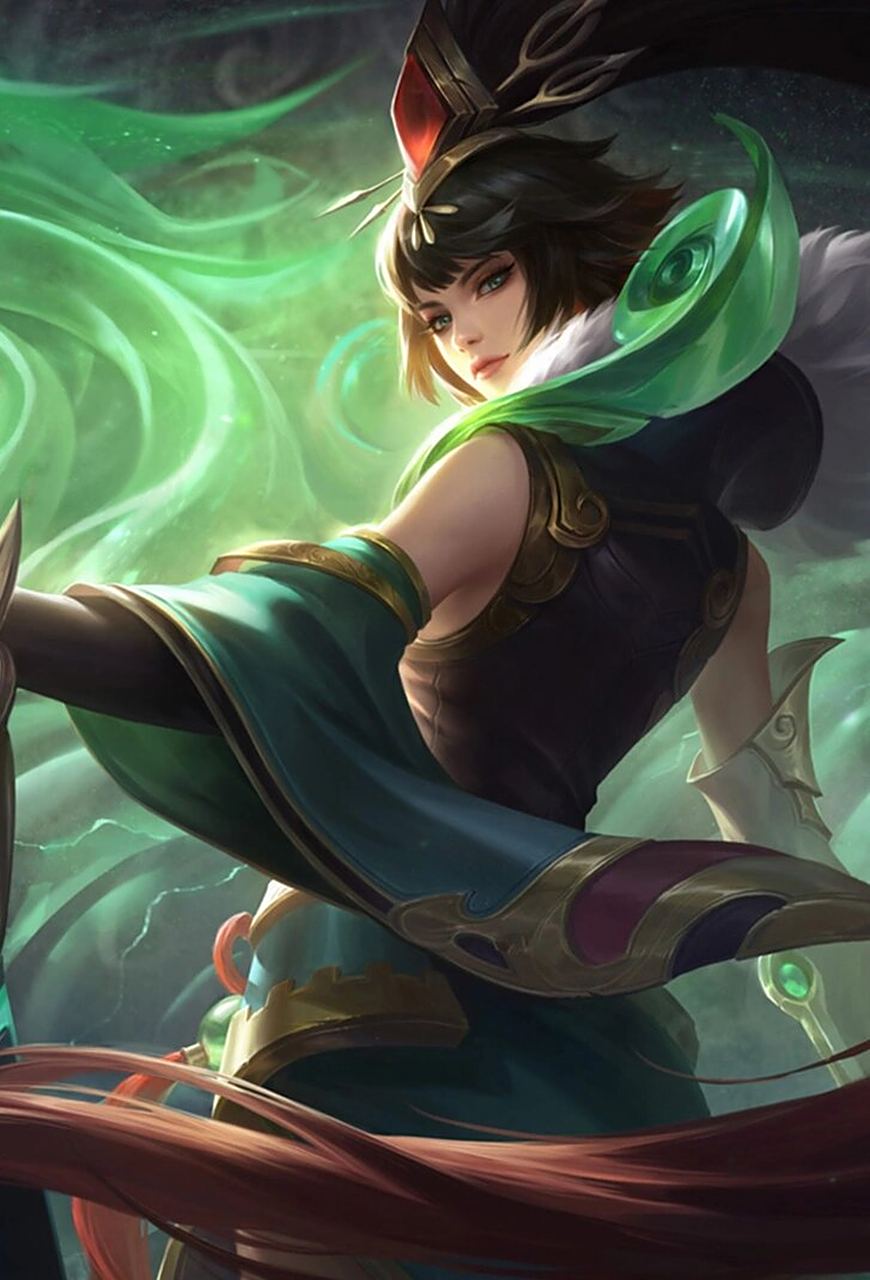 王者荣耀花木兰皮肤海报