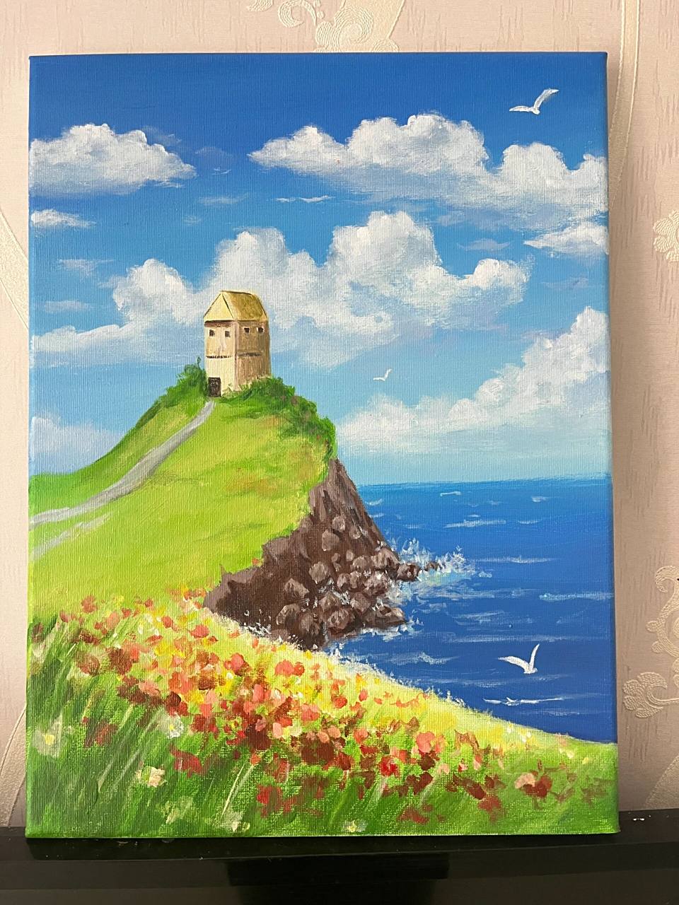 丙烯画 | 治愈系小风景