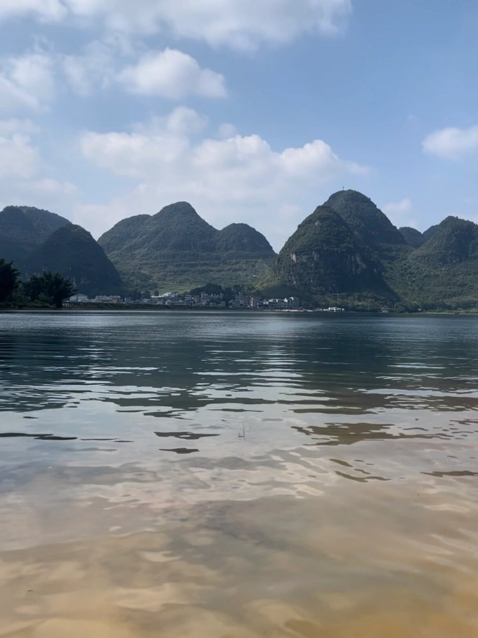 渠洋湖 百色靖西风景绝美的小众景点 渠洋湖景区,还未被开发的小众