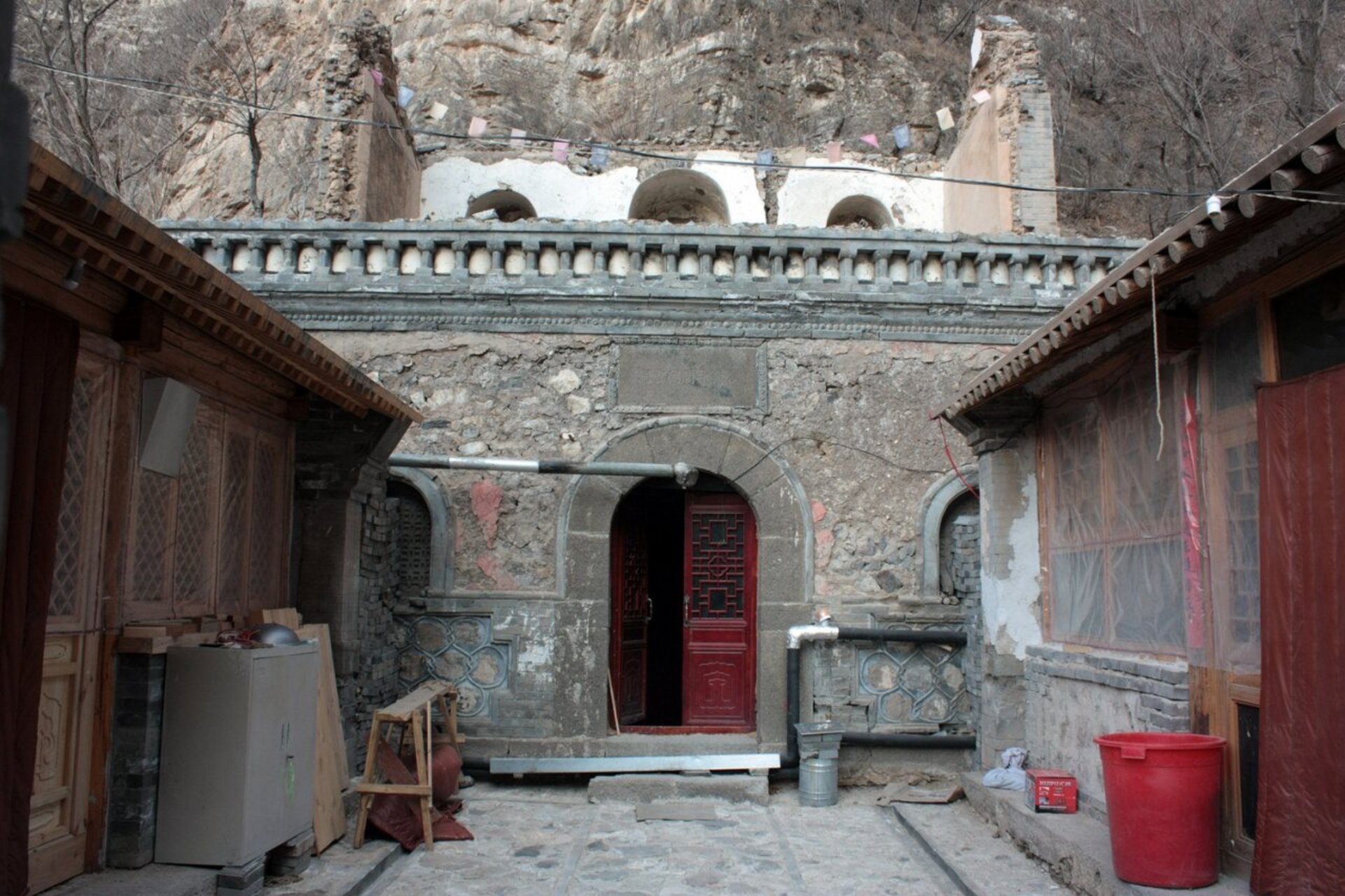 寻访京郊的古迹3—大悲岩观音寺 三次探访大悲岩观音寺,大悲岩位于