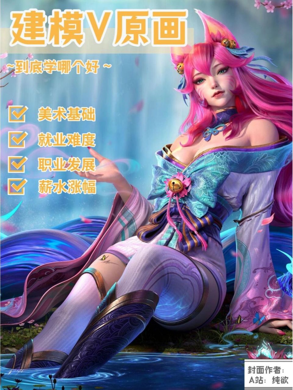 小白入坑指南78选原画还是3d建模好?