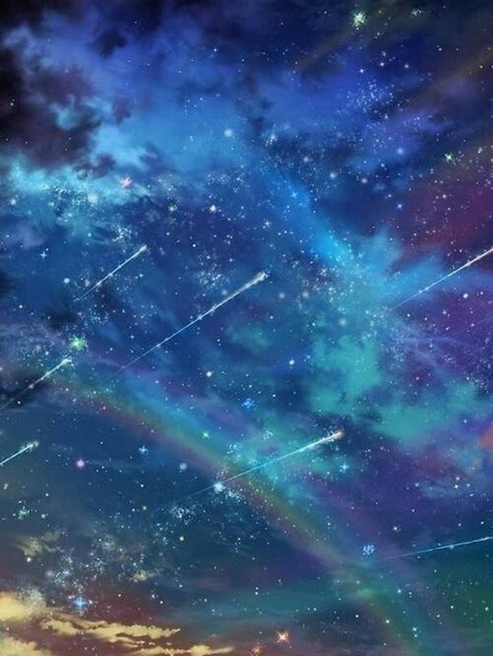 唯美星空图片 1,如果你爱上了某个星球的一朵花.