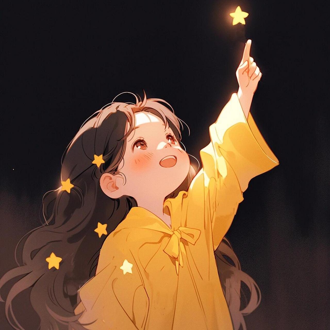 一个神奇的头像82 | 幸运星,带来好运与希望