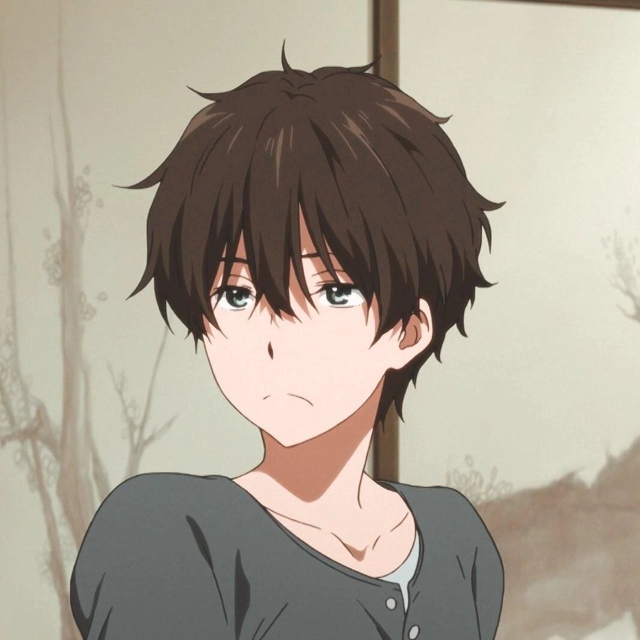 动漫男头:折木奉太郎78 #动漫头像# #男生头像# #头像# #折木奉太郎