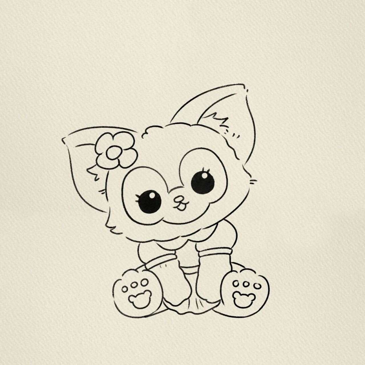 玲娜贝儿简笔画‖(35) #画个简笔画# #简笔画教程# #简笔画# #教程