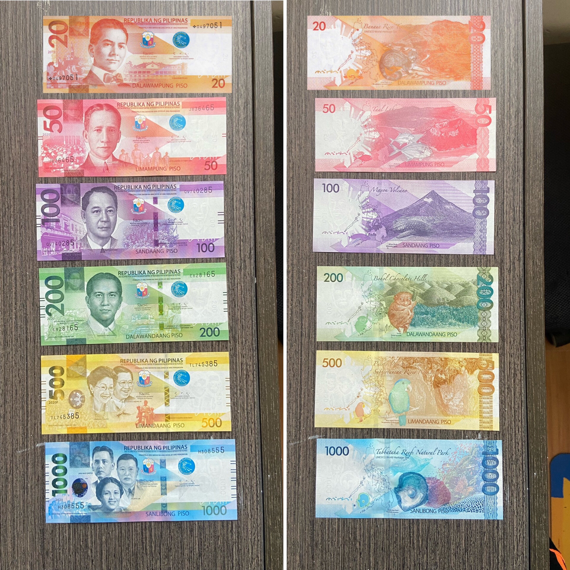 纸币收藏439193菲律宾比索piso