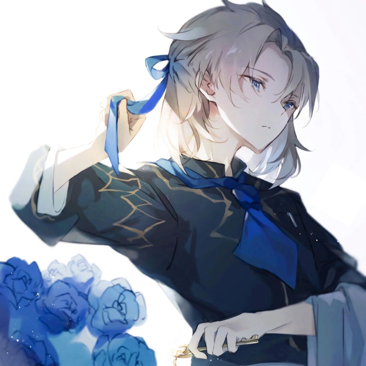 画师:睛雨丨原神 阿贝多头像