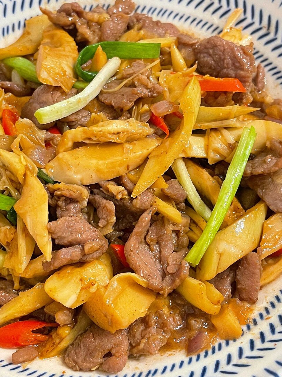 老爸教我做菜的第61天【笋尖炒牛肉】 感谢老爸的菜谱~又学会一道菜了