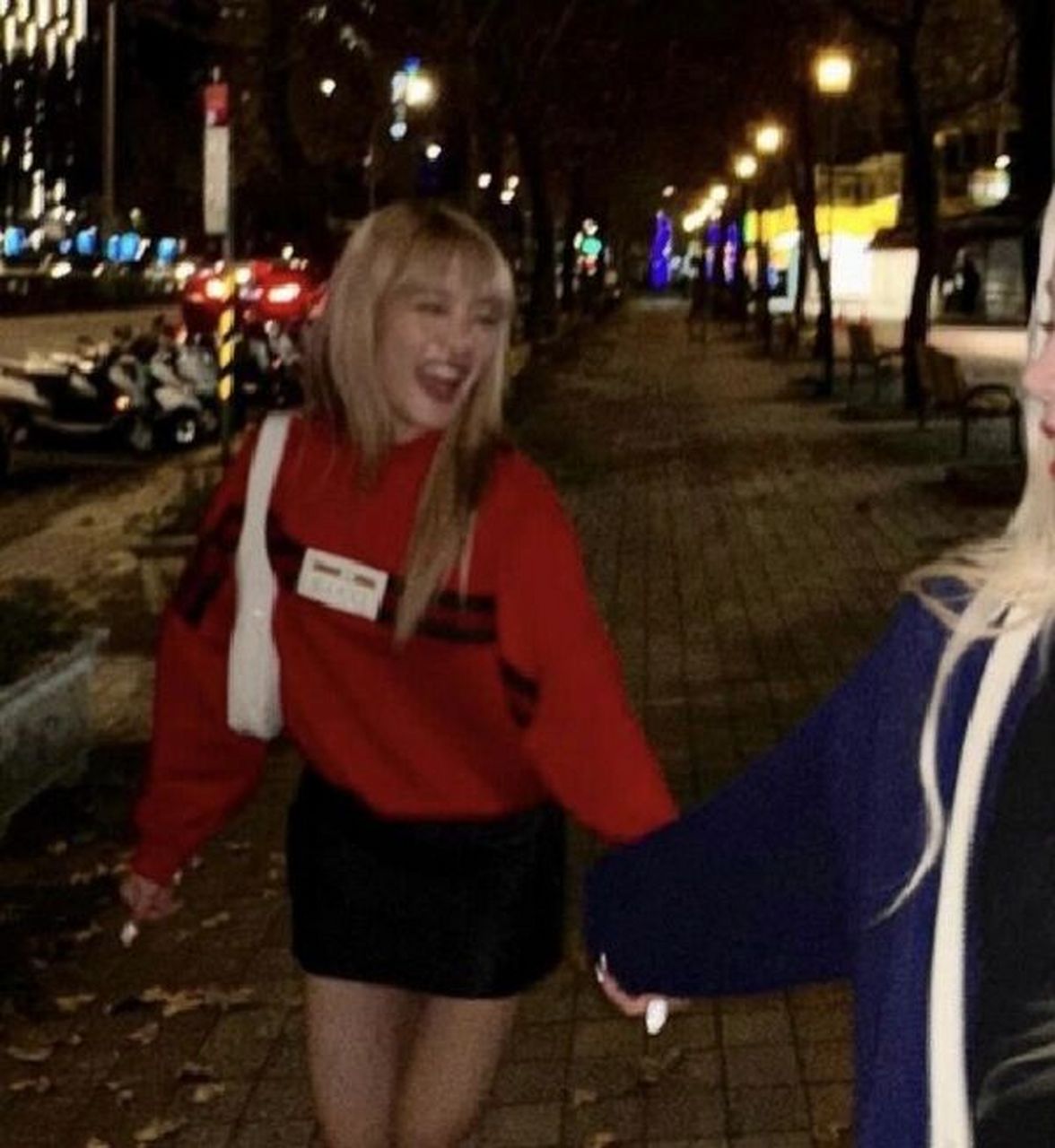 gidle双人头像 米琦这两张超有氛围感