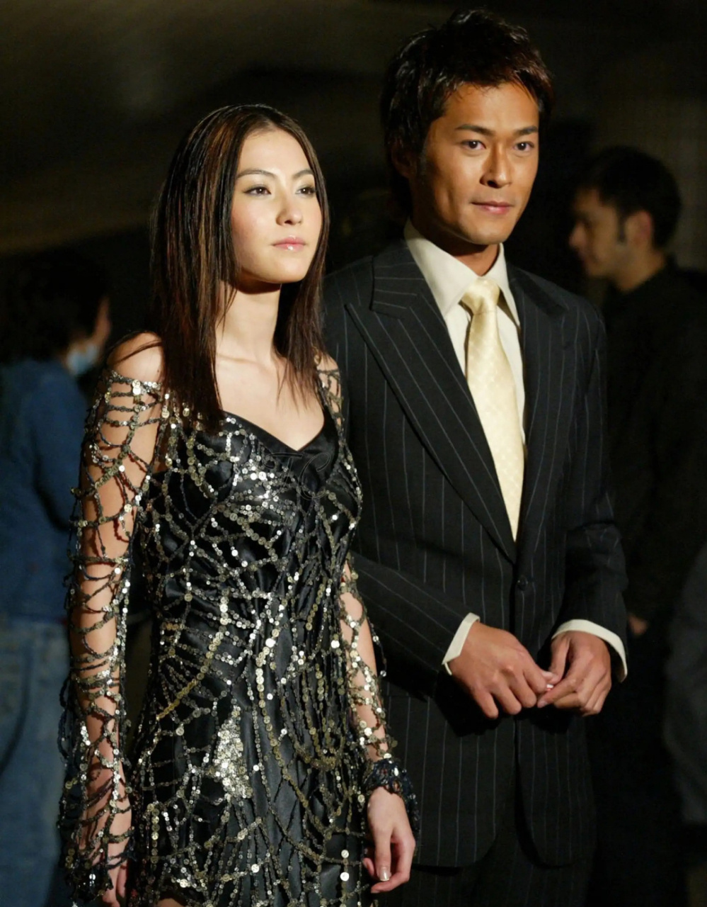 23岁的张柏芝和33岁的古天乐,简直是颜霸