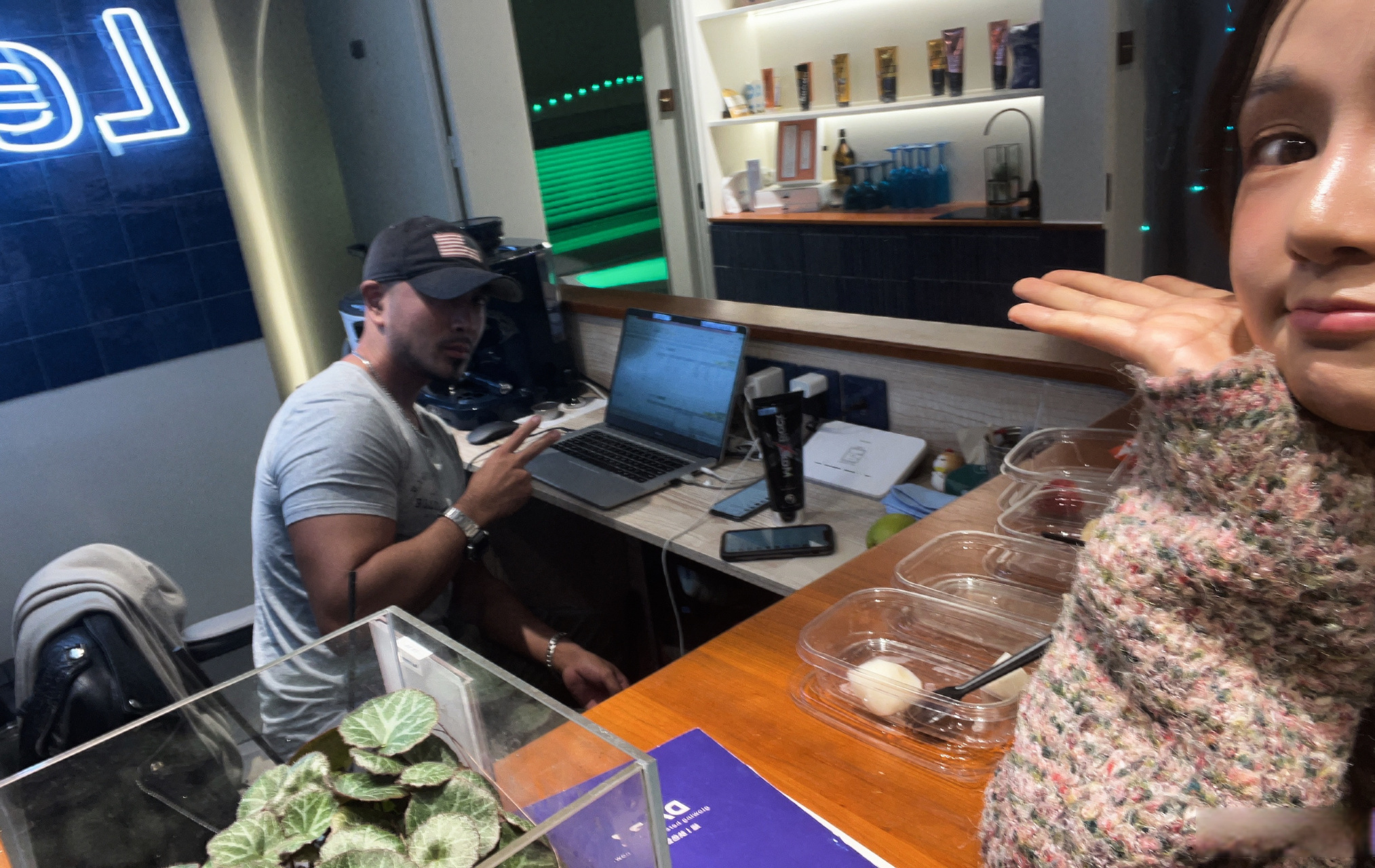 来找我的老baby玩