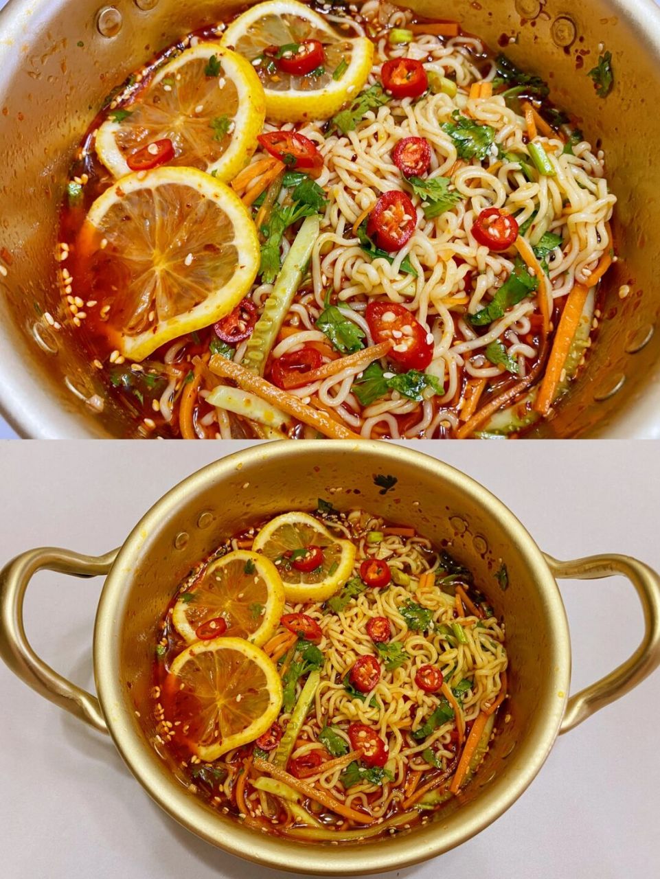 酸辣柠檬93雪碧拌面,解锁泡面的神仙吃法7515 96五分钟就能