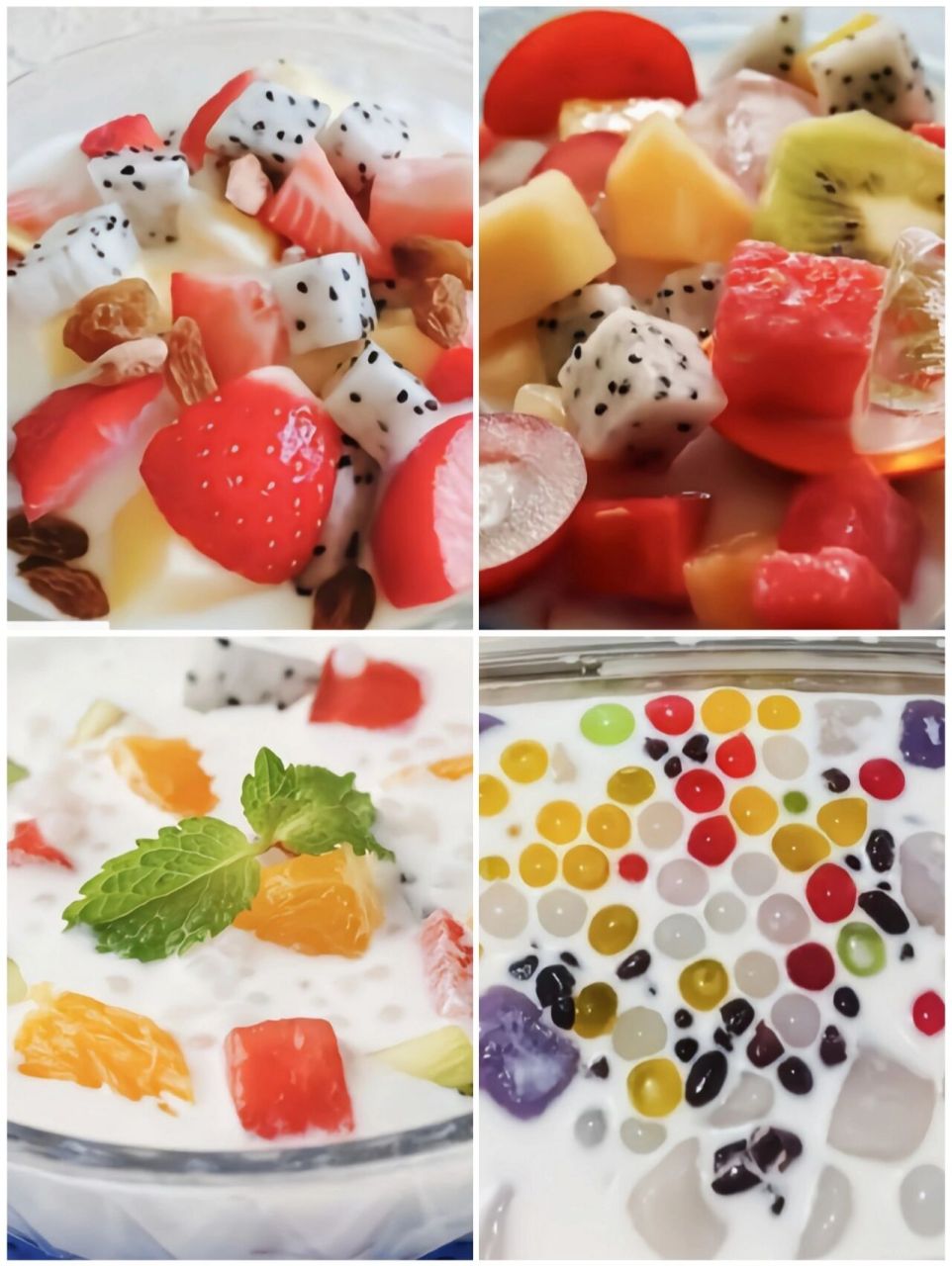 椰奶水果捞,好做又好吃!