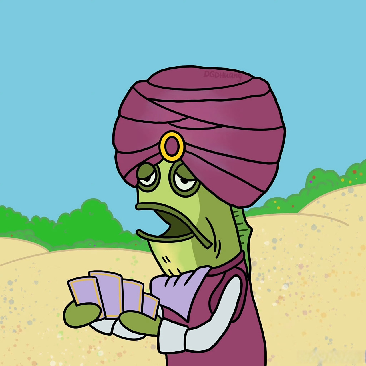 nwu分享#  海绵宝宝里彼得堡路人鱼 via:宝藏碎片