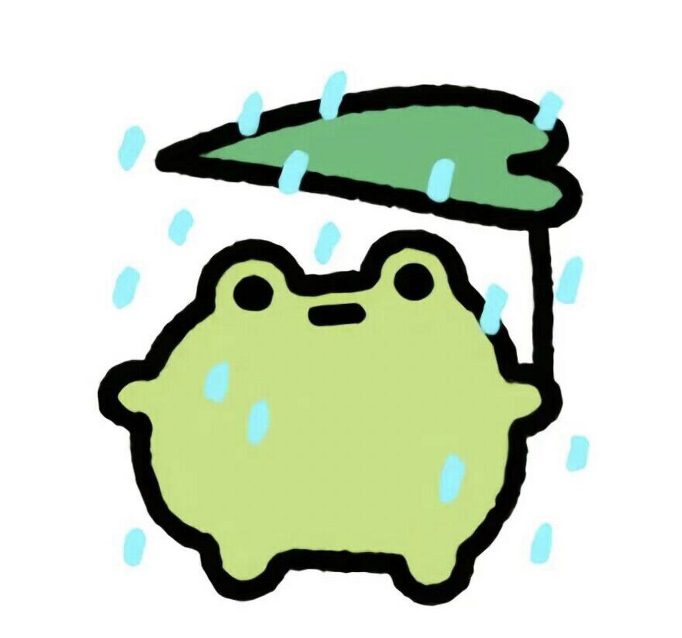 青蛙头像 抱走吱声