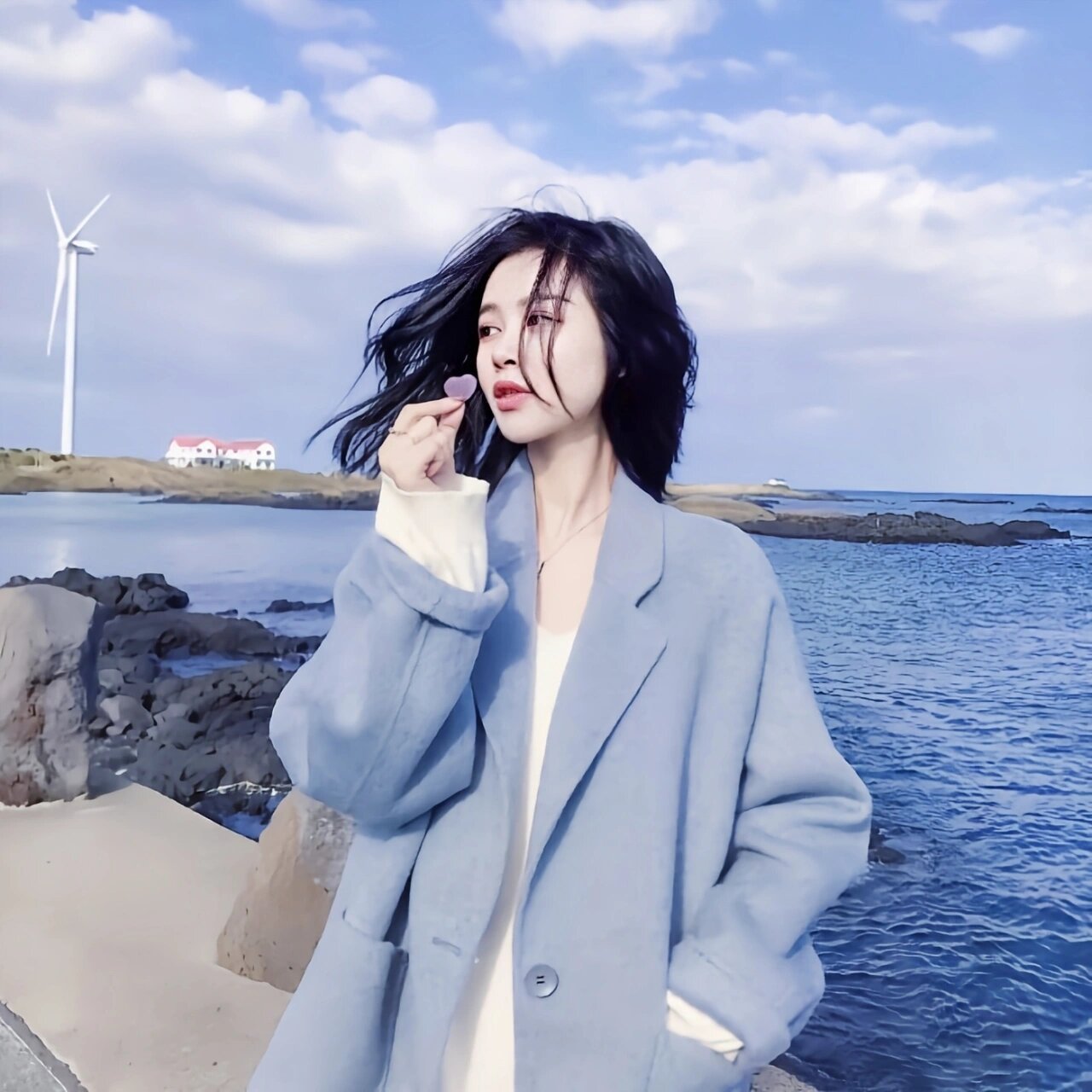 唯美的意境女头像