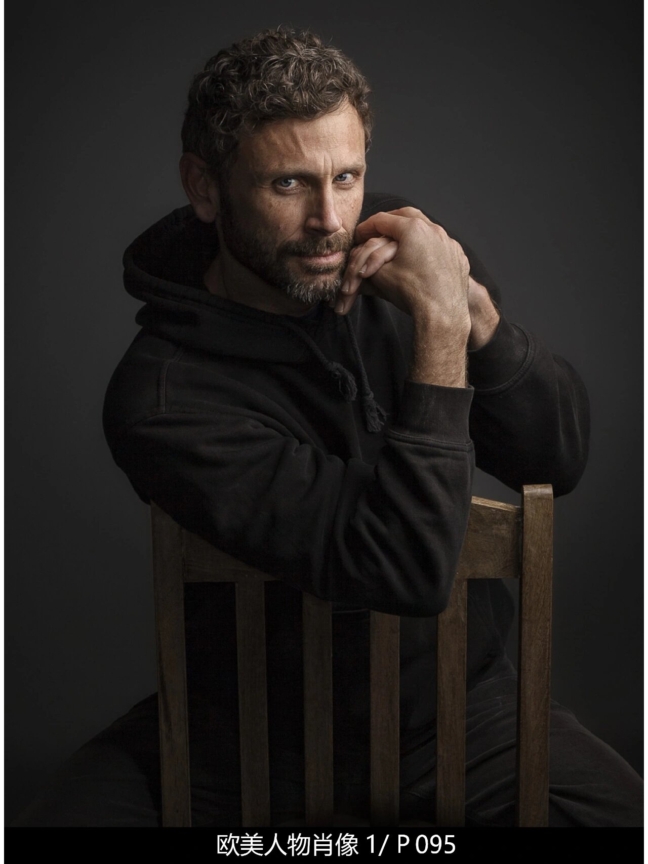 欧美人物肖像 半身像照片 绘画素材