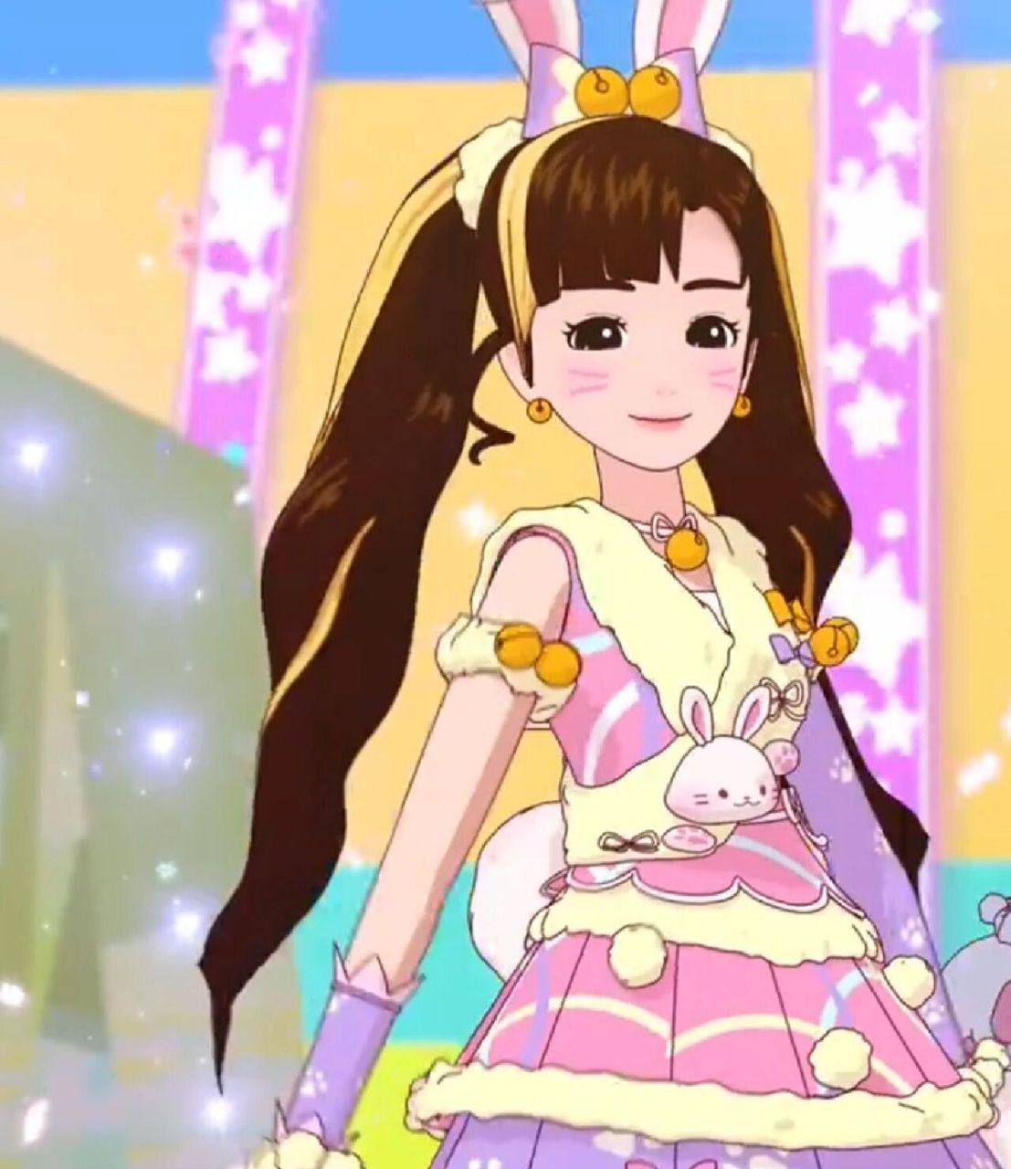 菲梦少女夏玲 夏玲和之前的变化好大,还有这个双马尾,我都看不出来是