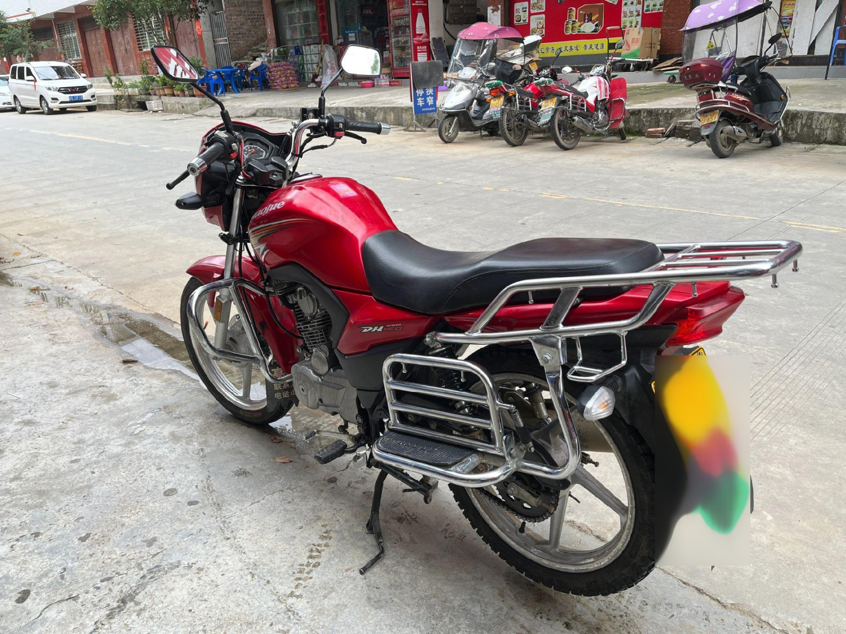 豪爵150,车况精品,21年上户,行驶七千公里,电喷发动机,准新车一辆