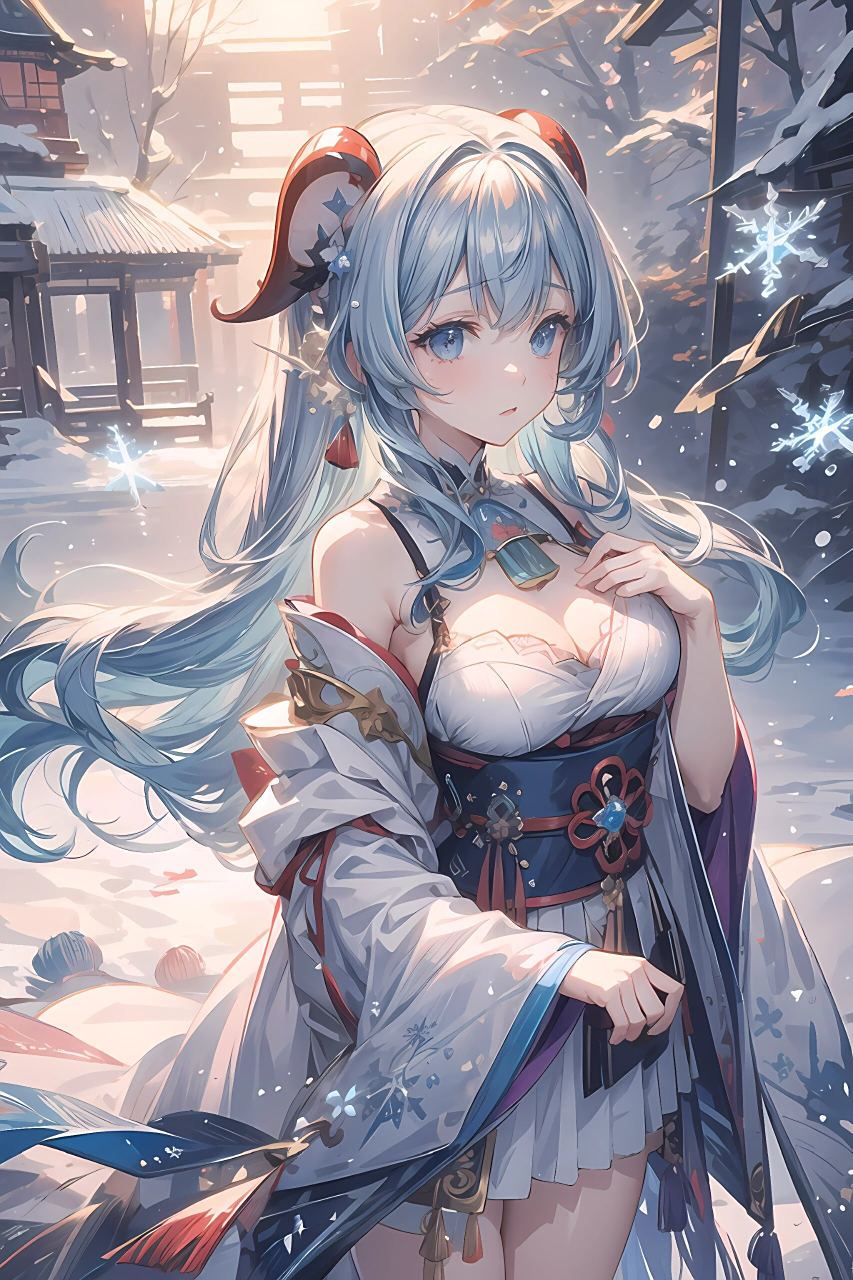 原神甘雨4k壁纸