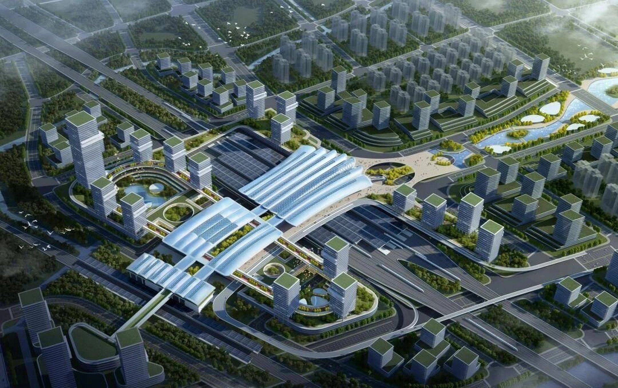 官方透露,松江枢纽计划在2024年与沪苏湖铁路同步建成并投入使用