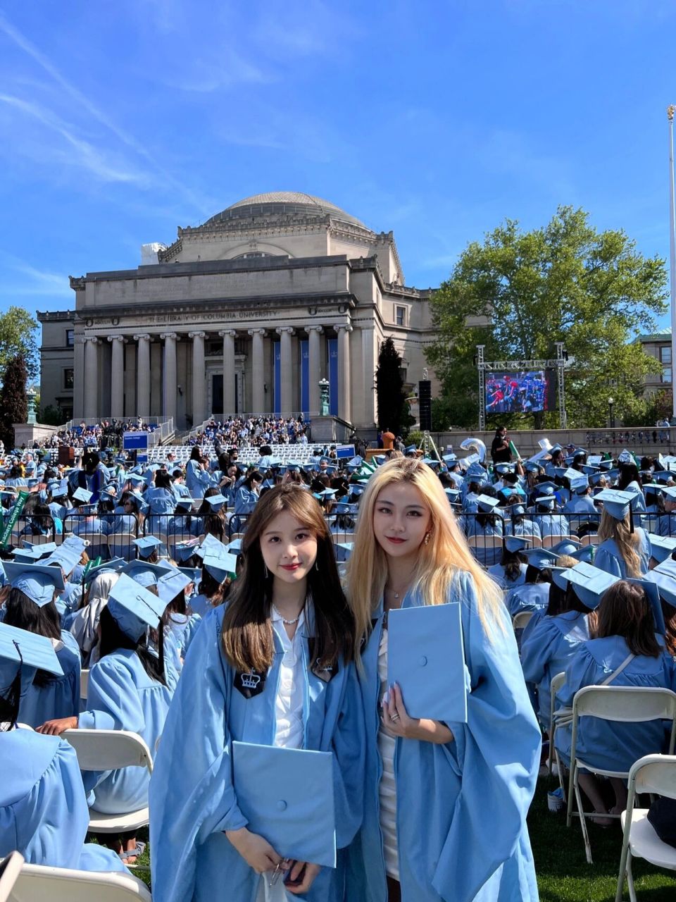 2022哥伦比亚大学毕业典礼 commencement 2022我终于能够参加线下毕业