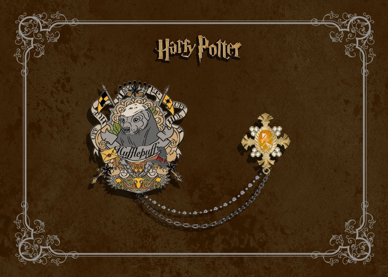 哈利波特 | 金属徽章 | hp周边 | 胸针
