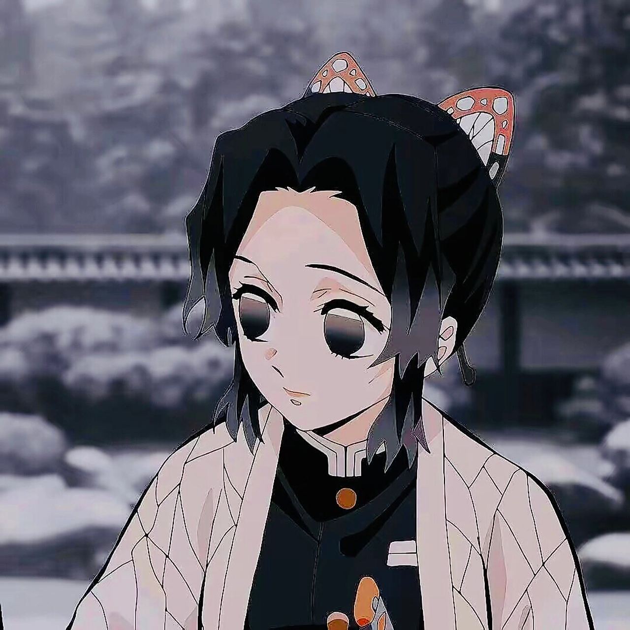 单人头像～蝴蝶忍!