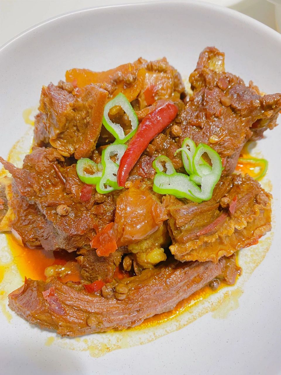 香辣牛排骨 这样做的牛排骨入味软烂超级好吃!