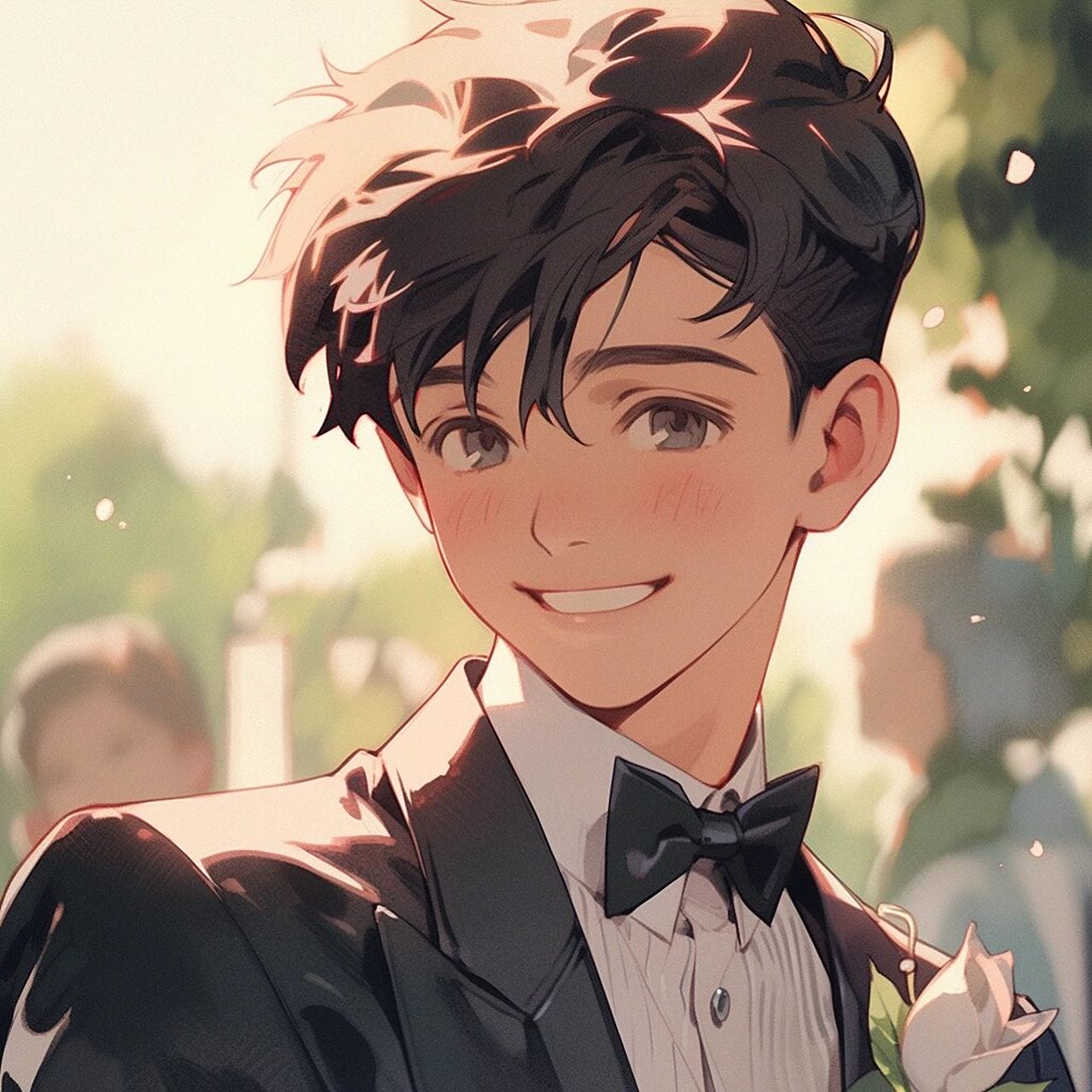 干净治愈阳光男生头像96氛围感旧漫男头