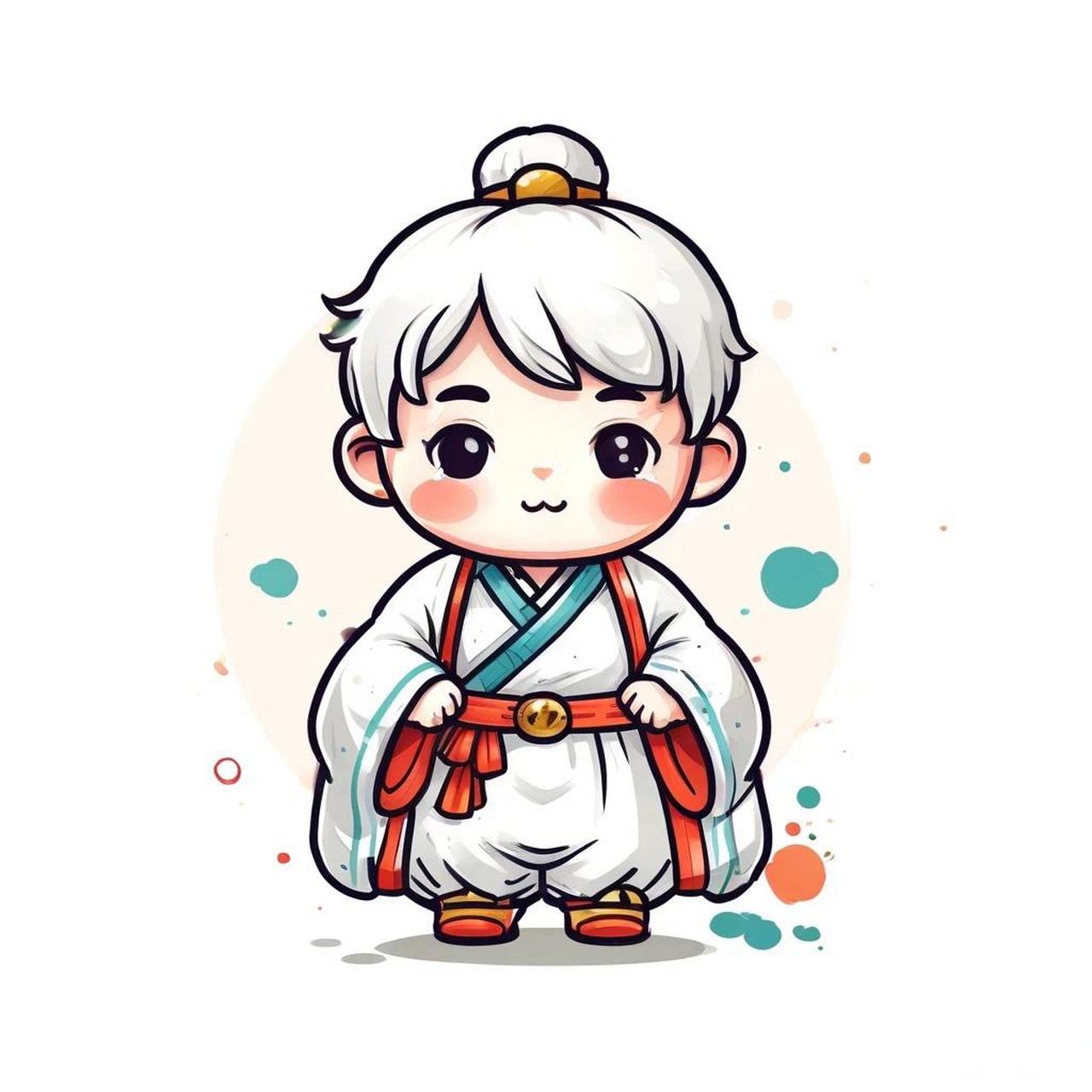 白面书生,青衫翩翩.