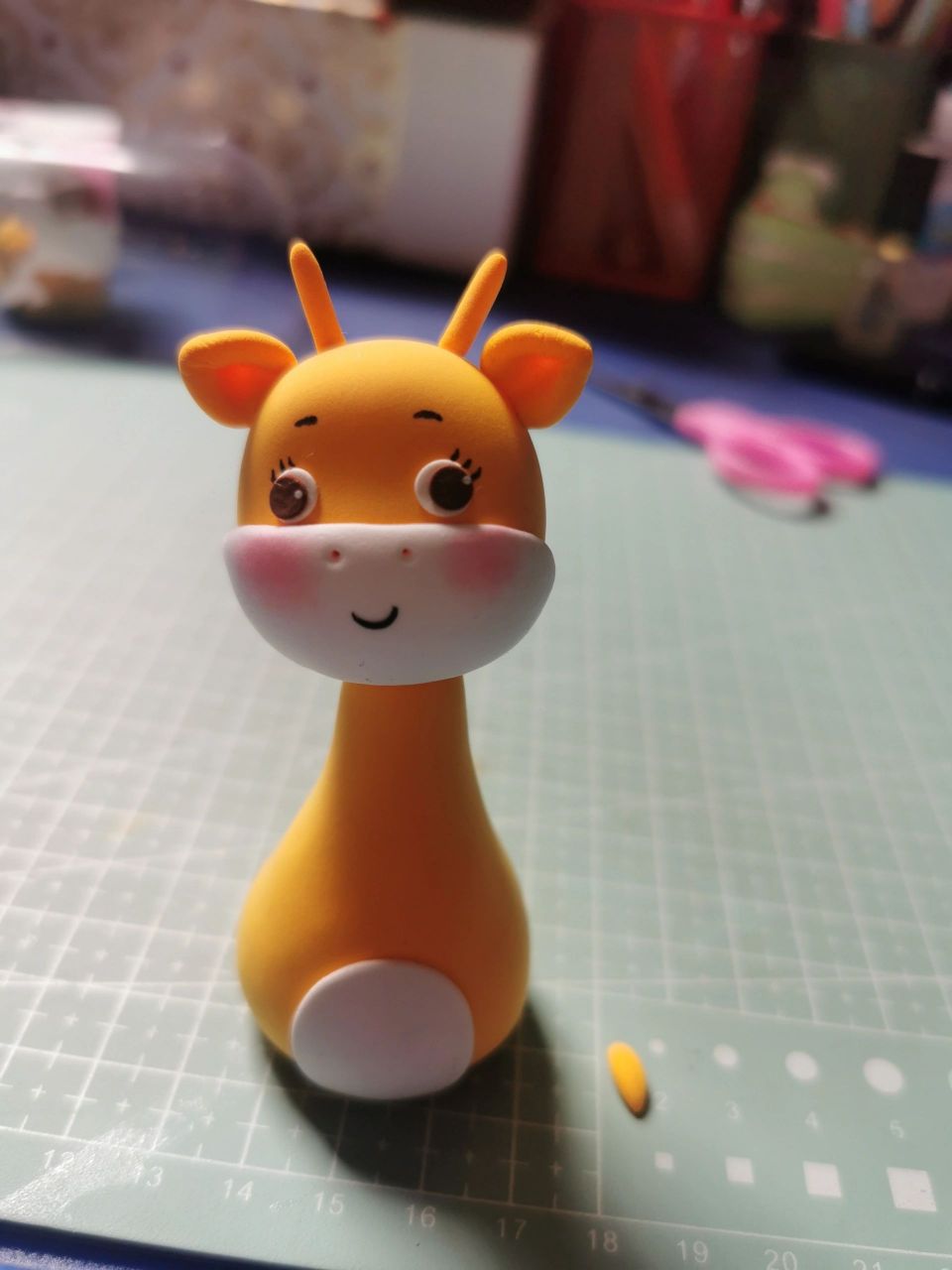 可爱的长颈鹿超轻粘土操作步骤 可爱的长颈鹿超轻粘土操作步骤
