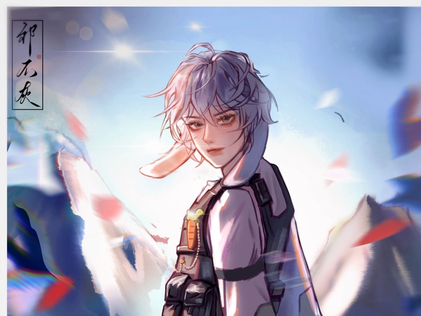 《垂耳执事》·言逸 (一百粉抽福利咯) 原文:高海拔区域清澈的眼阳光