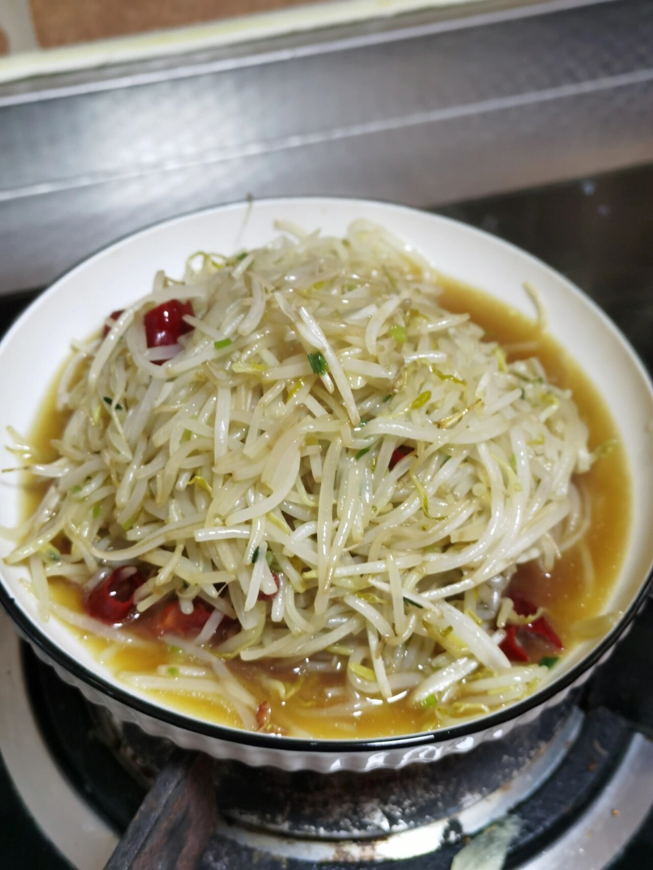 【米米的菜谱03】醋溜豆芽