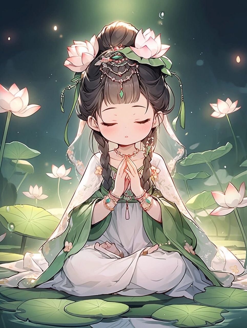 古风头像||禅·佛系女孩97