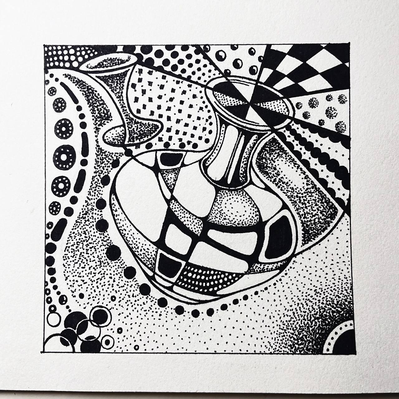 点线面构成作业       点线面好费脑细胞