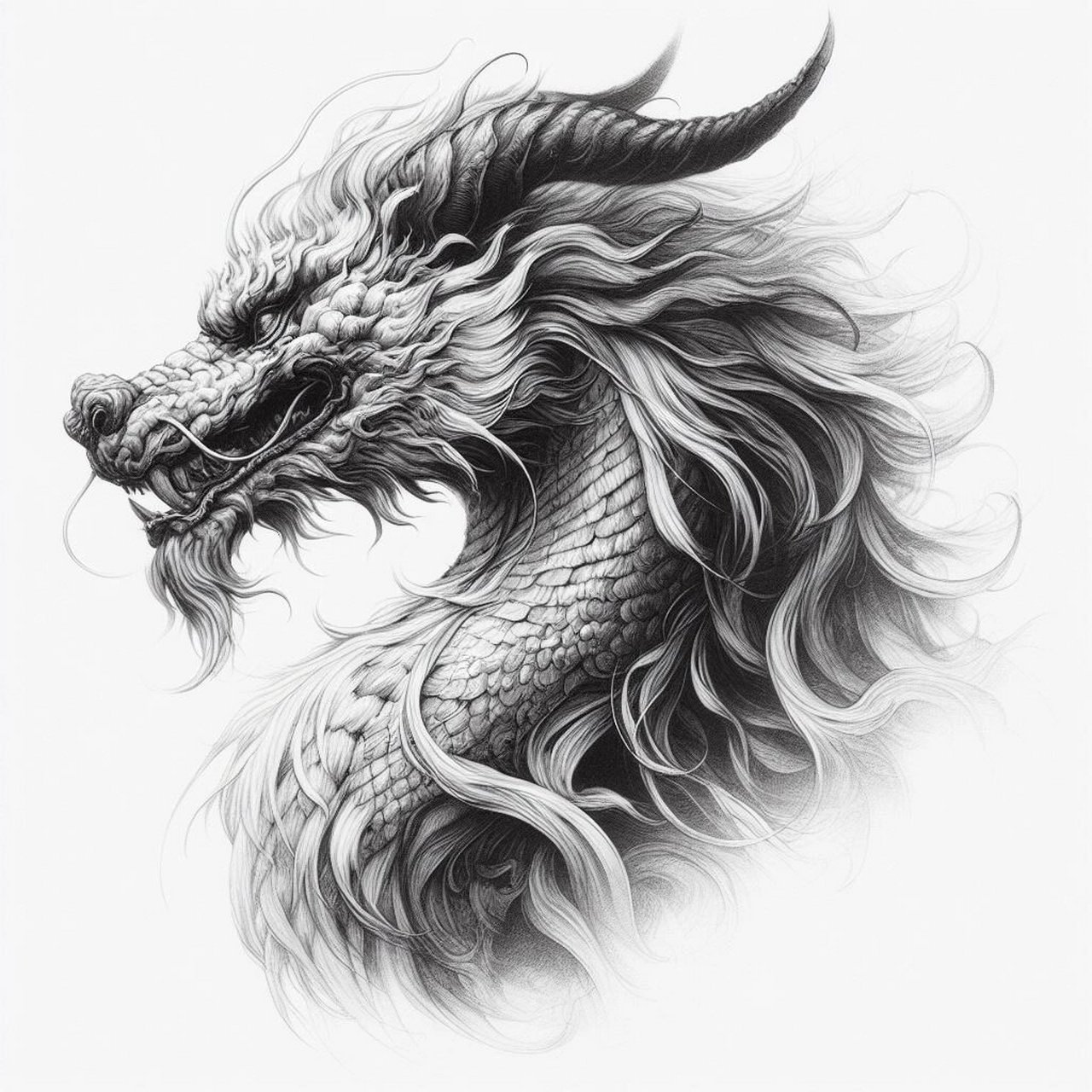 今天要和大家分享的是关于麒麟纹身的设计灵感.