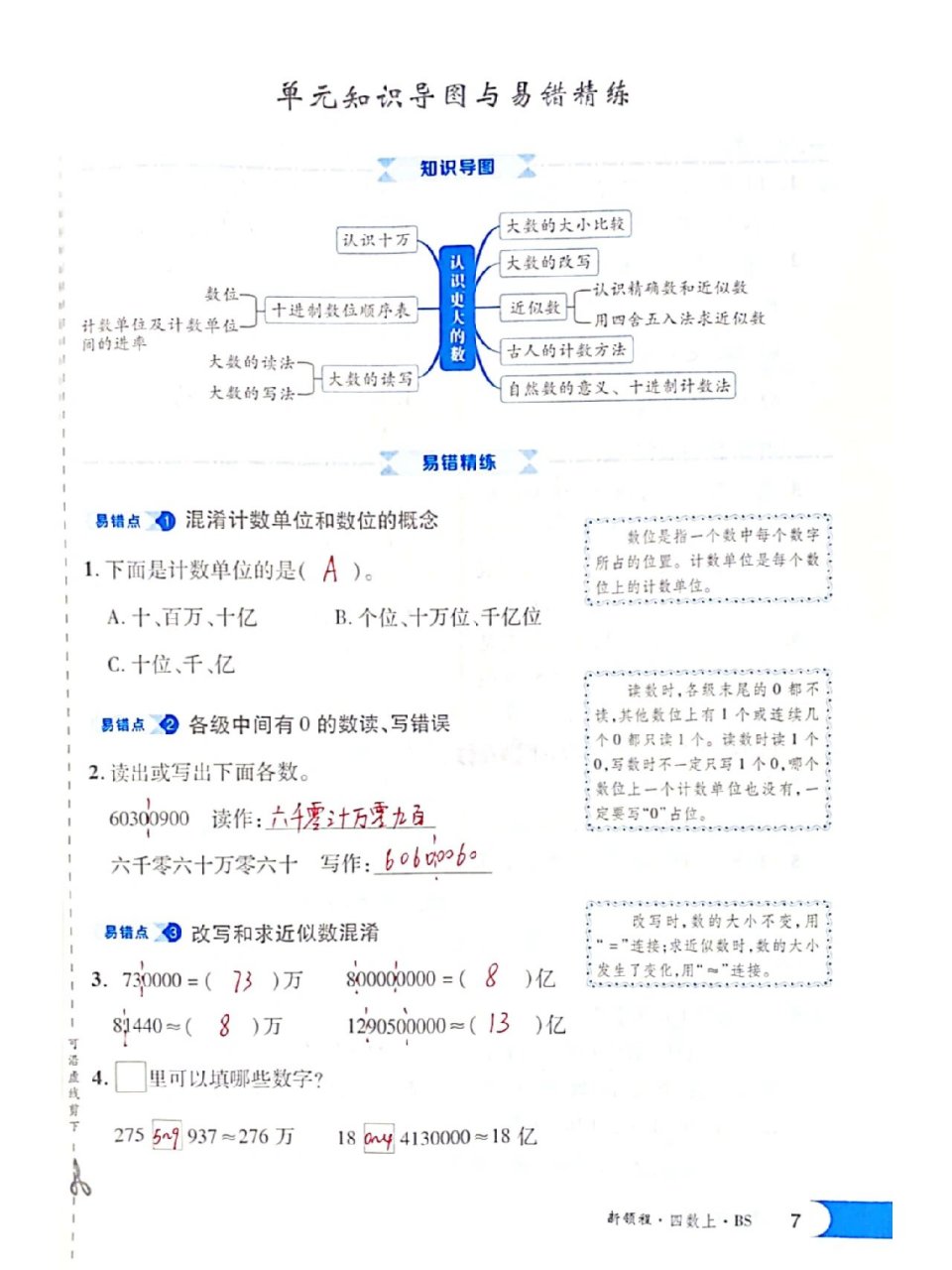 四年级上册新领程图片