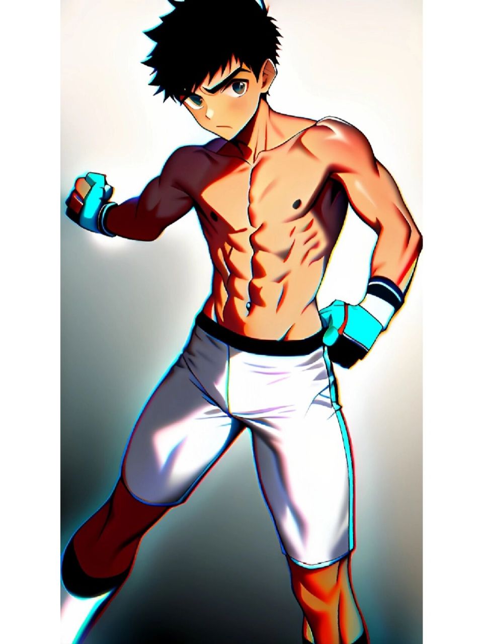 赤膊拳击少年(10)