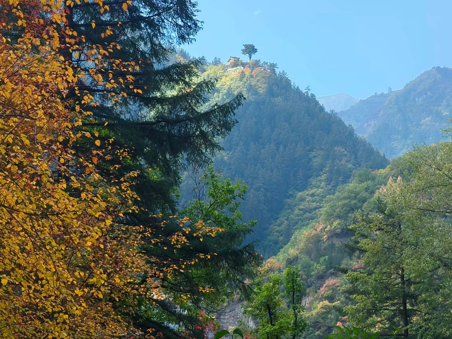 榆中兴隆山景区图片