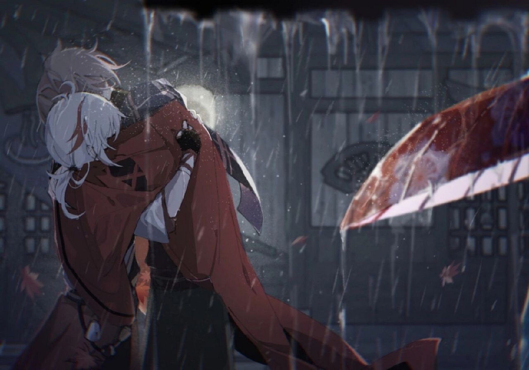 原神 枫原万叶,友人 我很喜欢枫叶,可惜枫叶红时,总多离别.