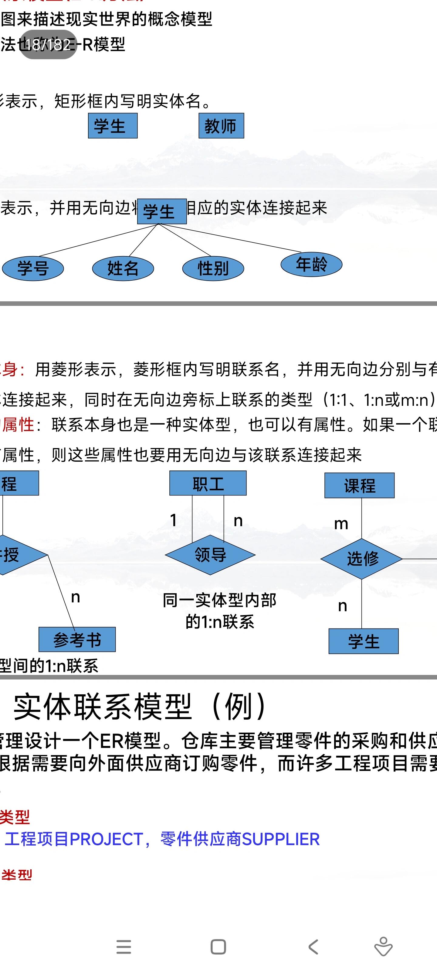 E-R图例题图片