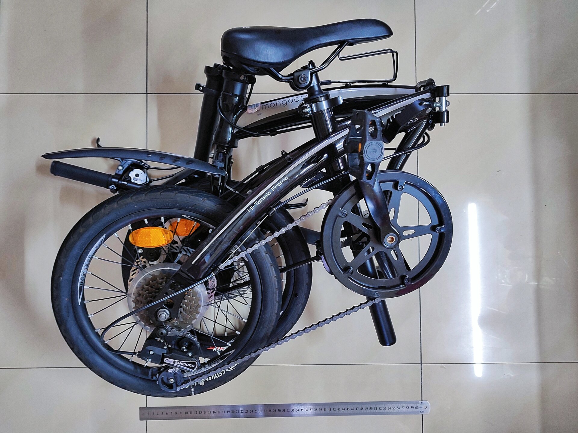 二手折叠自行车04 出售二手折叠自行车 mongoose 16寸 ● setapak文