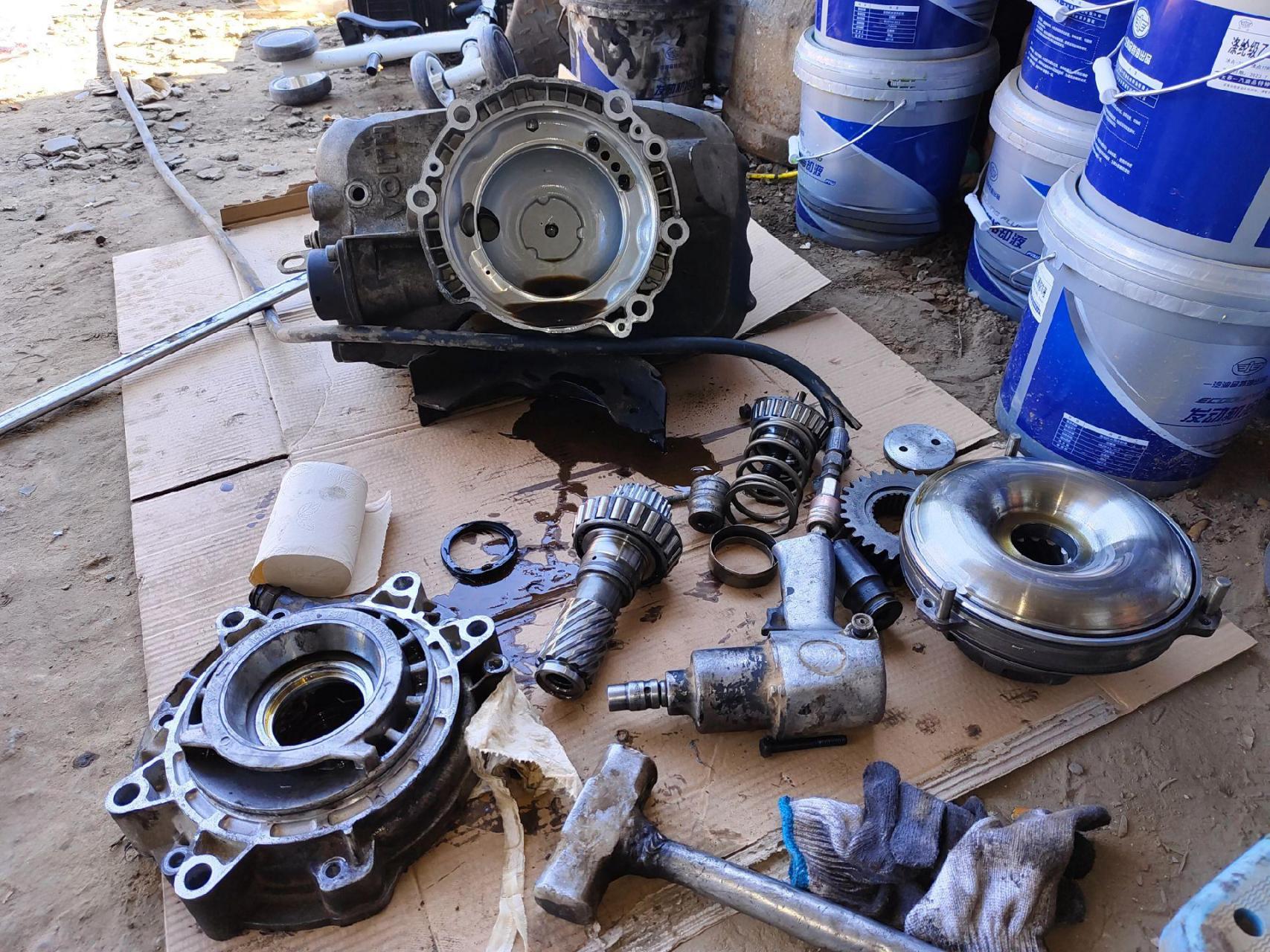 福伊特 液力缓速器漏油 拆下来 维修 保养!