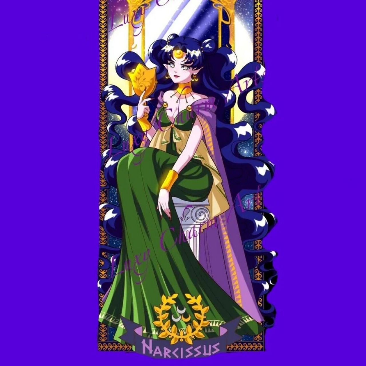 美少女战士eternal 反派终极形态缪斯女神 93美少女战士eternal,与