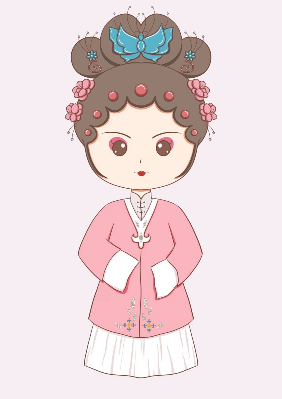 笔记灵感# #万物皆可画# #汉服# #人物插画# #京剧旦角# #戏曲